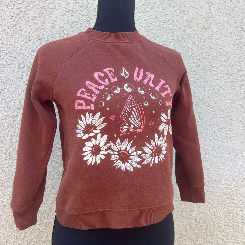 Volcom Sweatshirt Youth Size 7/8
